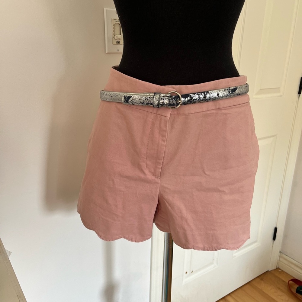 LOFT Pink High Waist Shorts